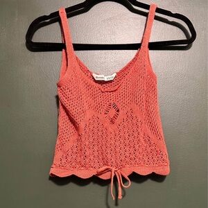 Bluenotes crochet crop top